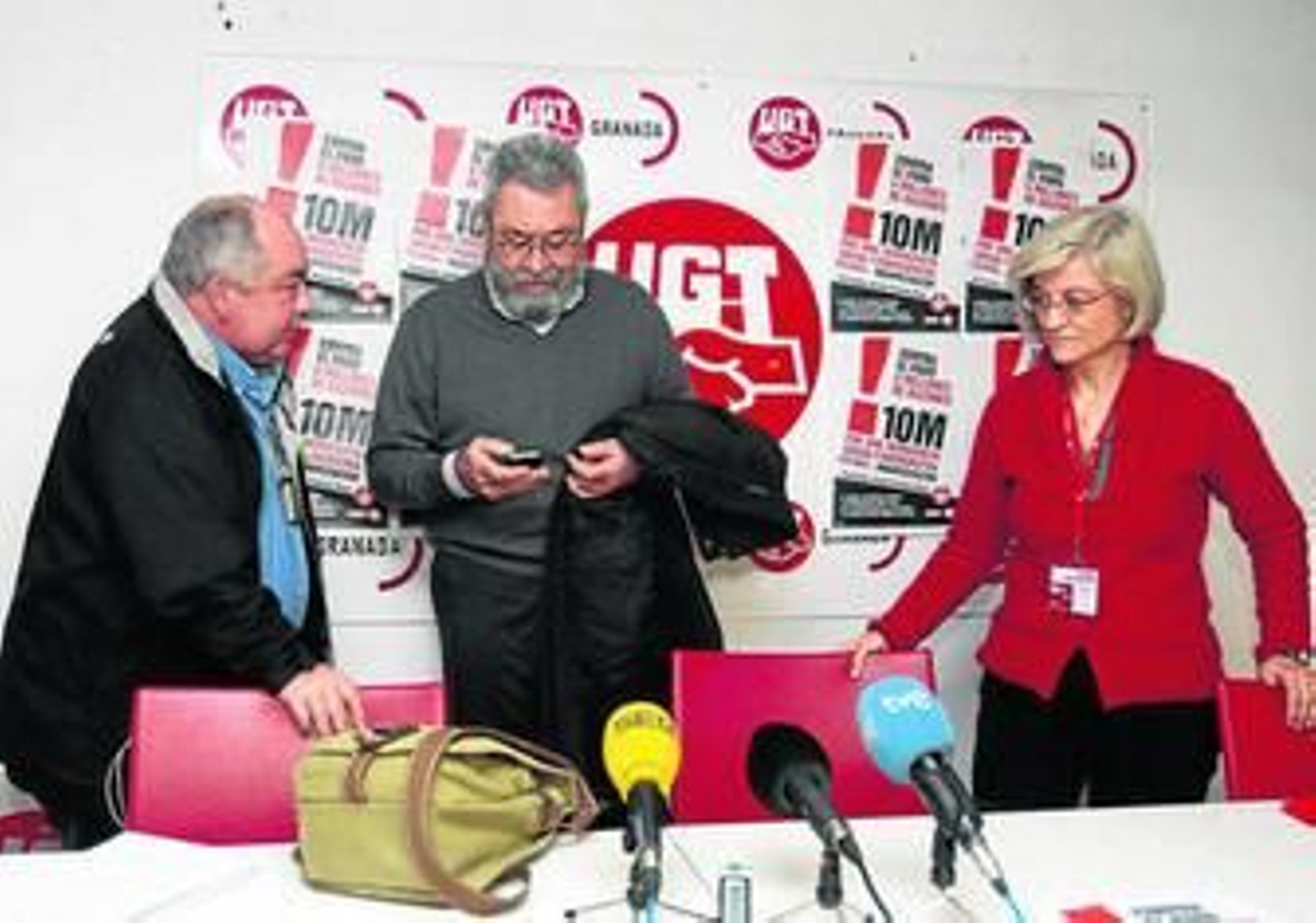 Granada acogió ayer el Congreso Extraordinario de UGT de Andalucía.