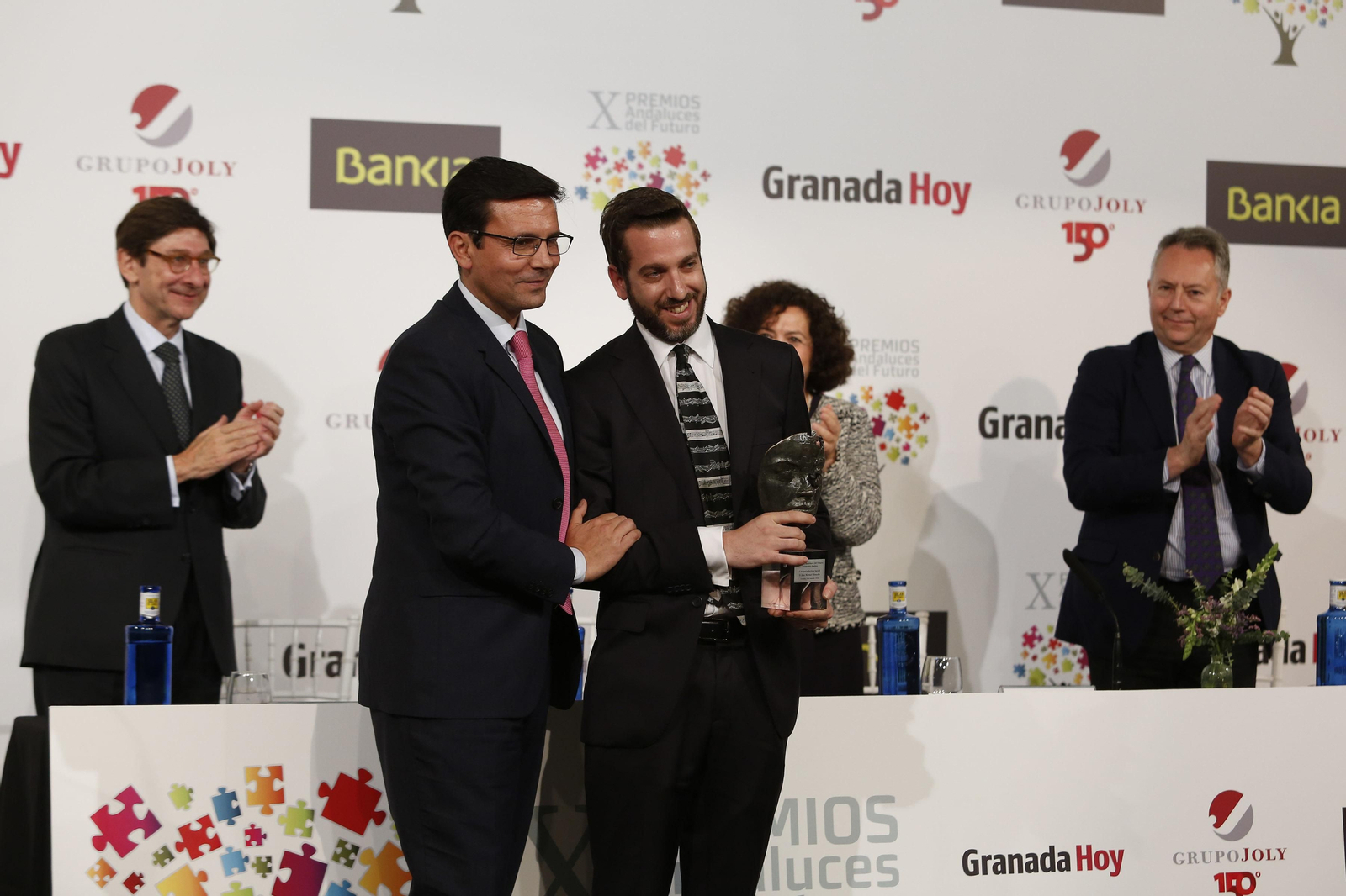 Entrega de los premios.