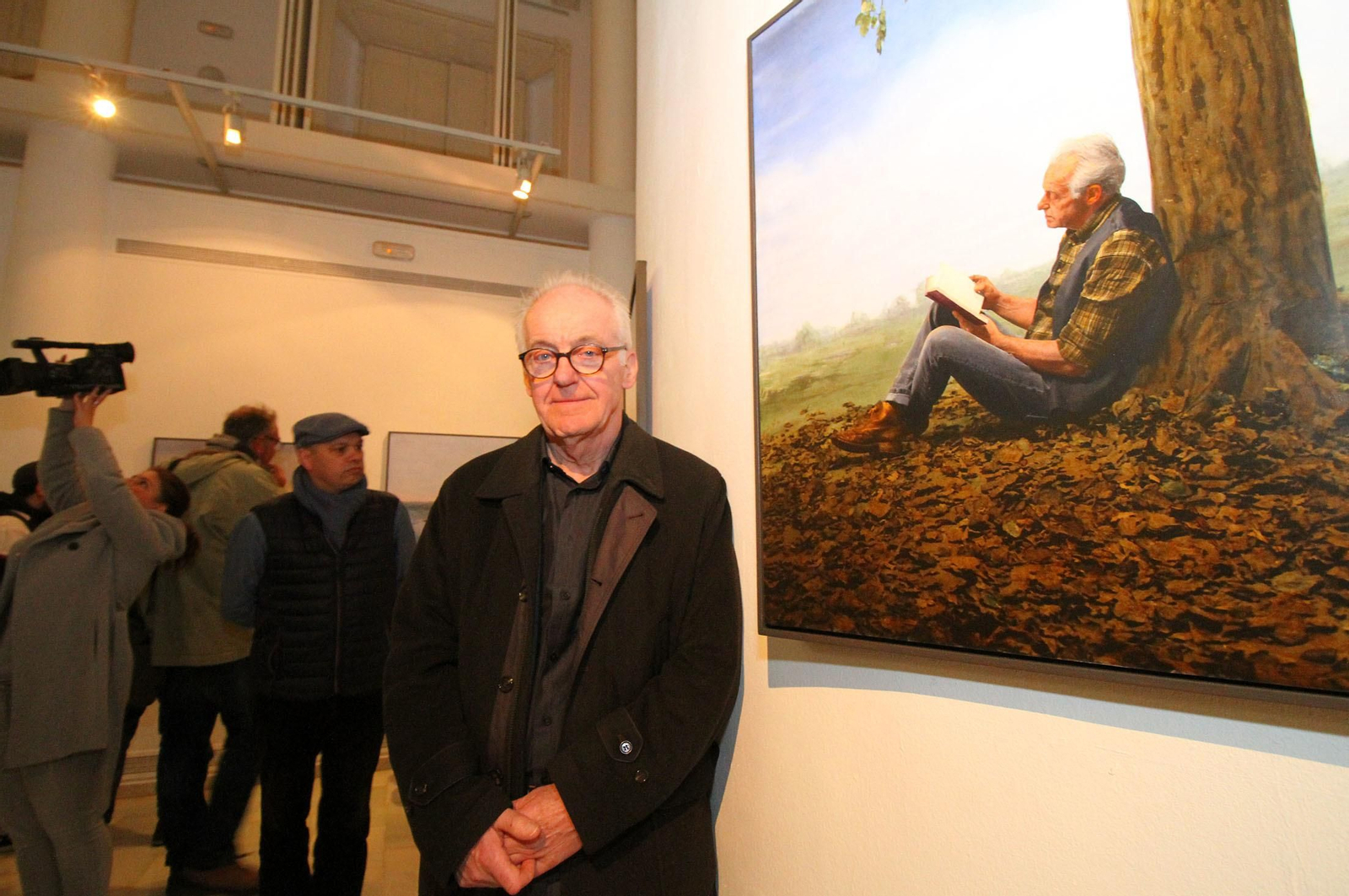 Imágenes de la inauguración de dos exposiciones de Latitudes: 'Cespedosa', de Castro Prieto, y 'Untitled', de Teun Hocks