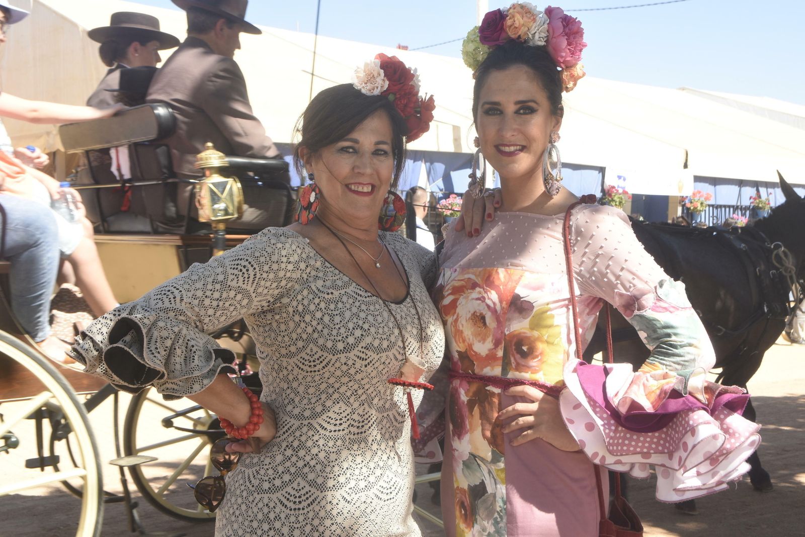 Las fotografías del viernes de Feria