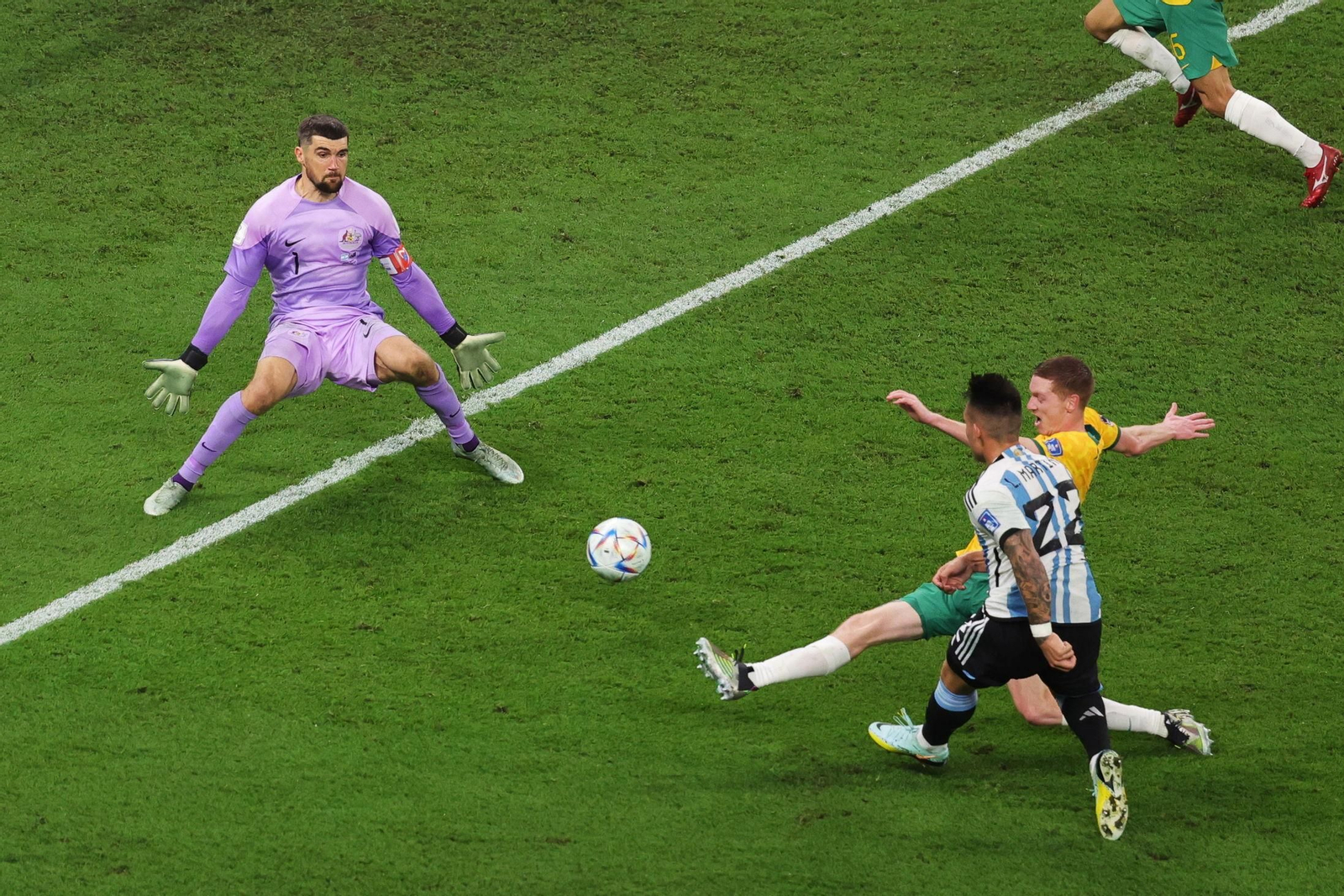 Las fotos del Argentina - Australia