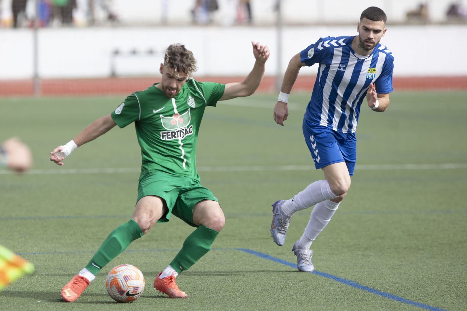 Imagen del encuentro entre el Atarfe y el Alhaurín de la Torre.
