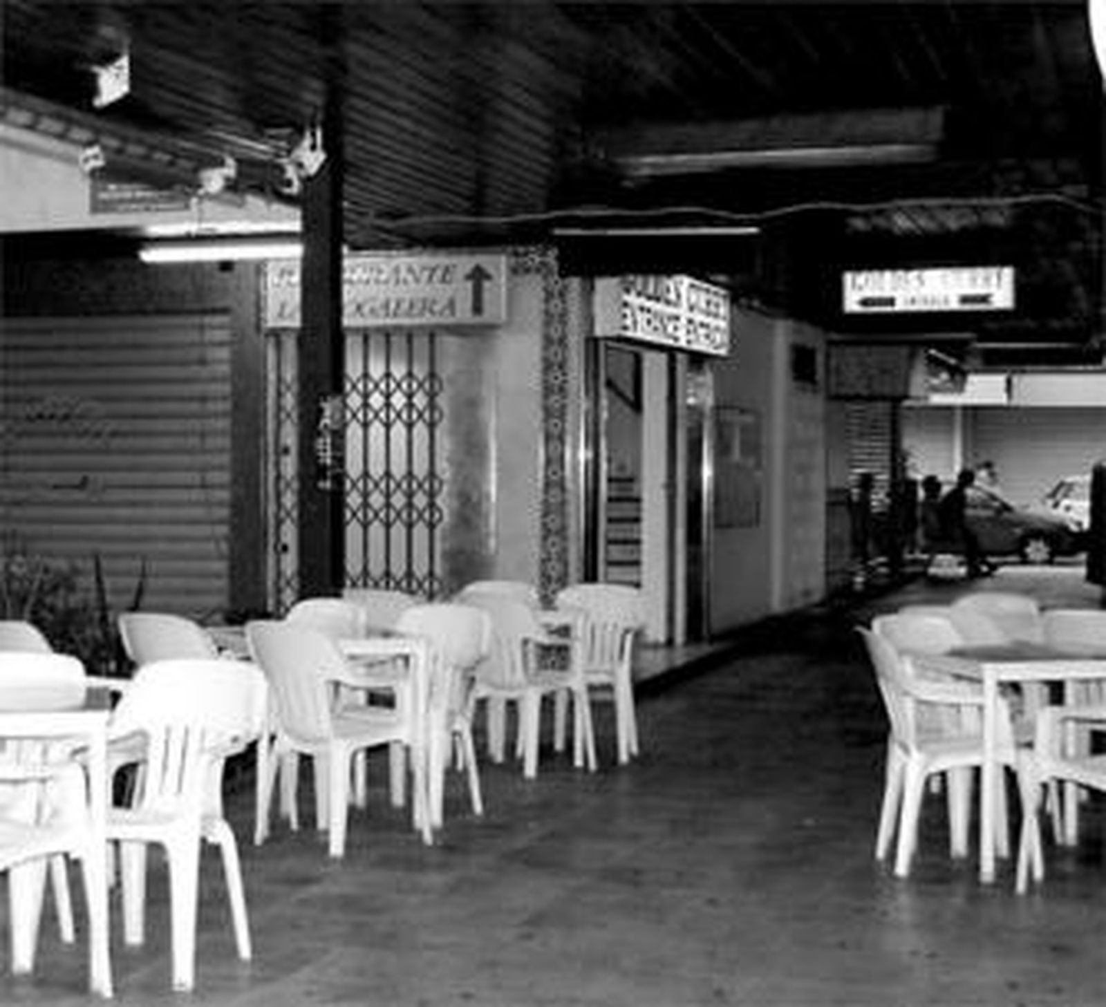 Zona de ocio de La Nogalera, en Torremolinos.