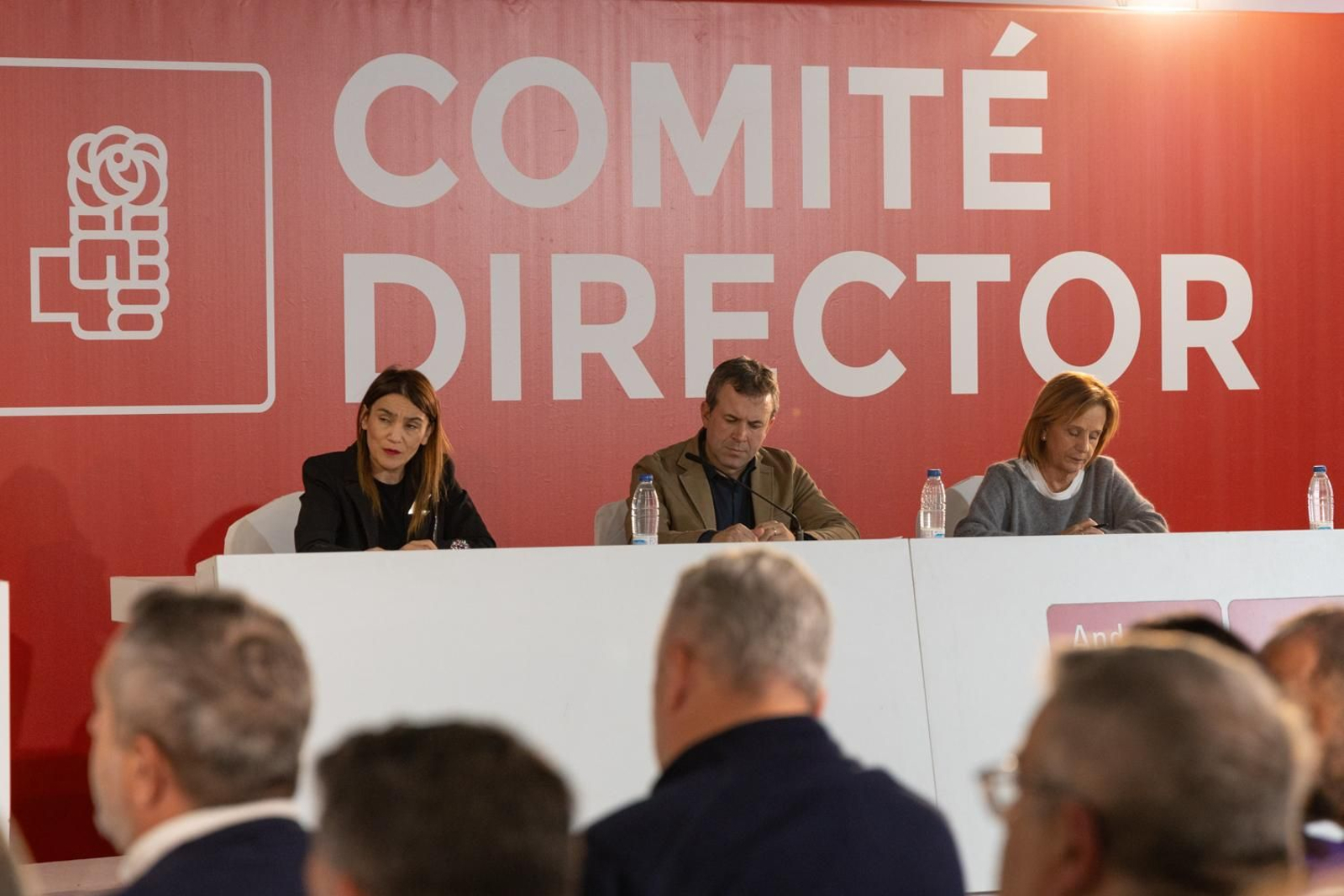 Las imágenes del comité director del PSOE en Jaén