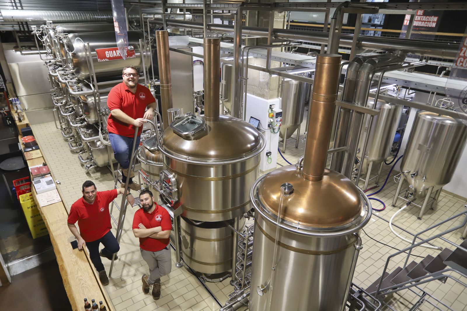 La Fábrica de cerveza artesanal de Cruzcampo en Málaga.