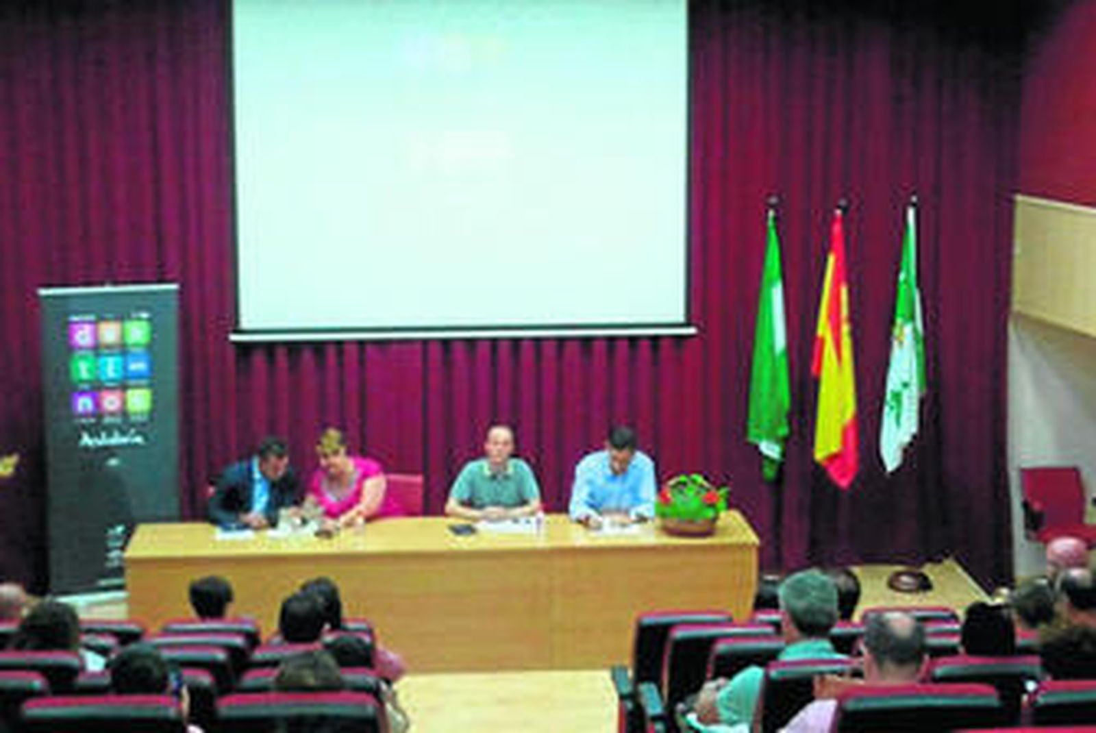 Imagen de la jornada celebrada ayer en Yunquera.
