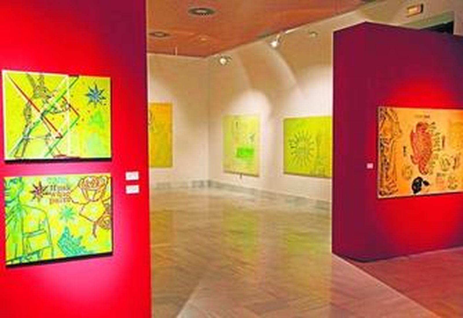 Una imagen de la muestra que se puede visitar en la Casa de Iberoamérica.