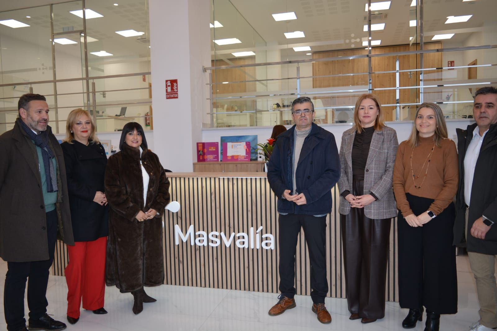 Martín Cañizares en su visita a la sede de Masvalía en Armilla