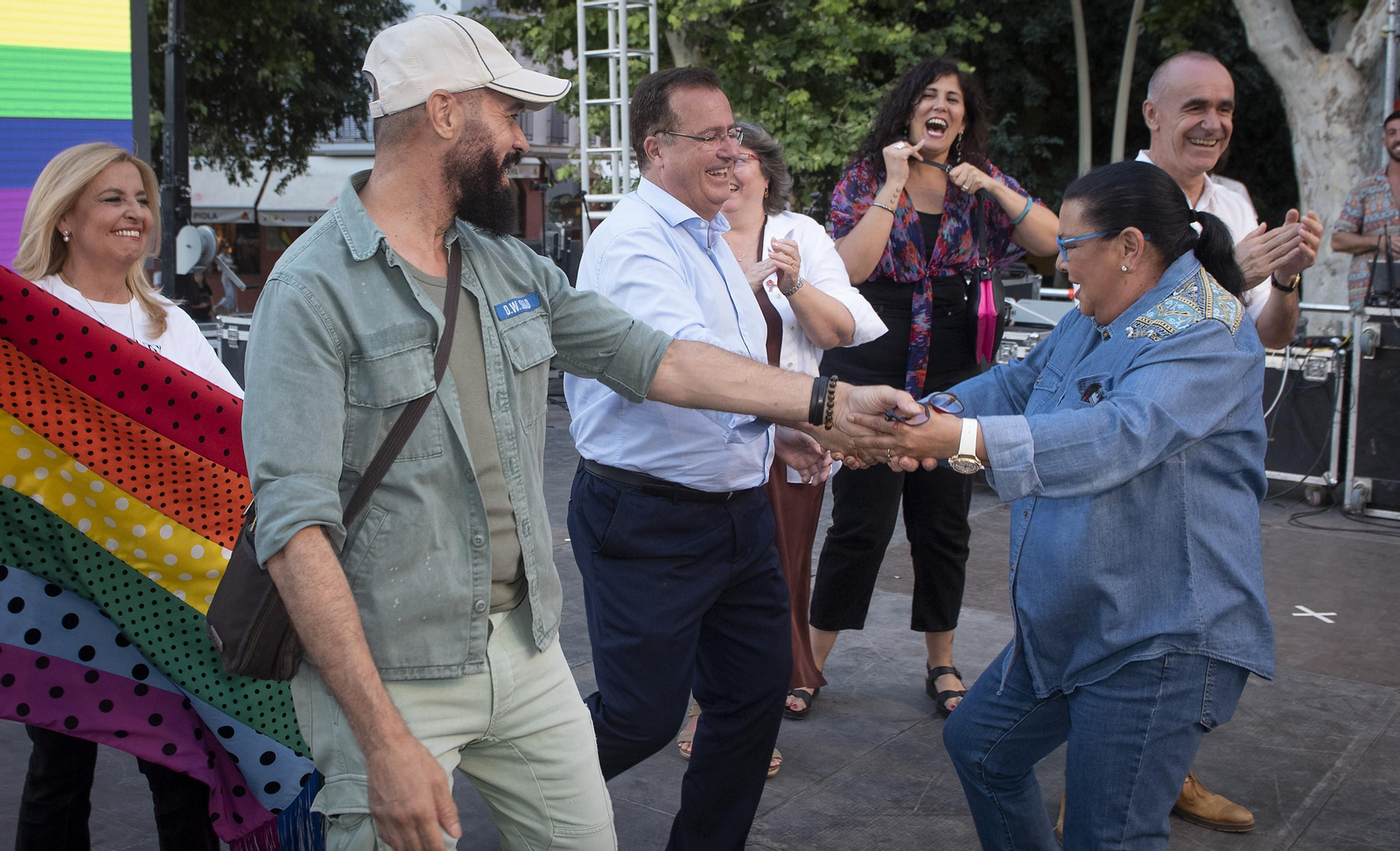 Las imágenes del pregón de María del Monte del Orgullo en Sevilla 2022