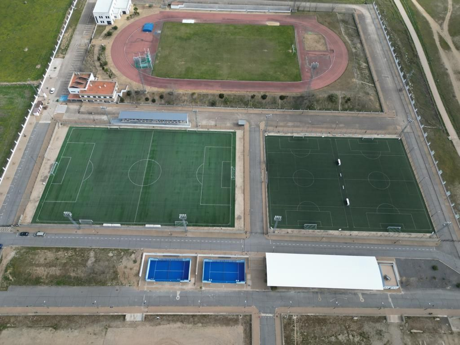 Campos de fútbol de Pozoblanco.
