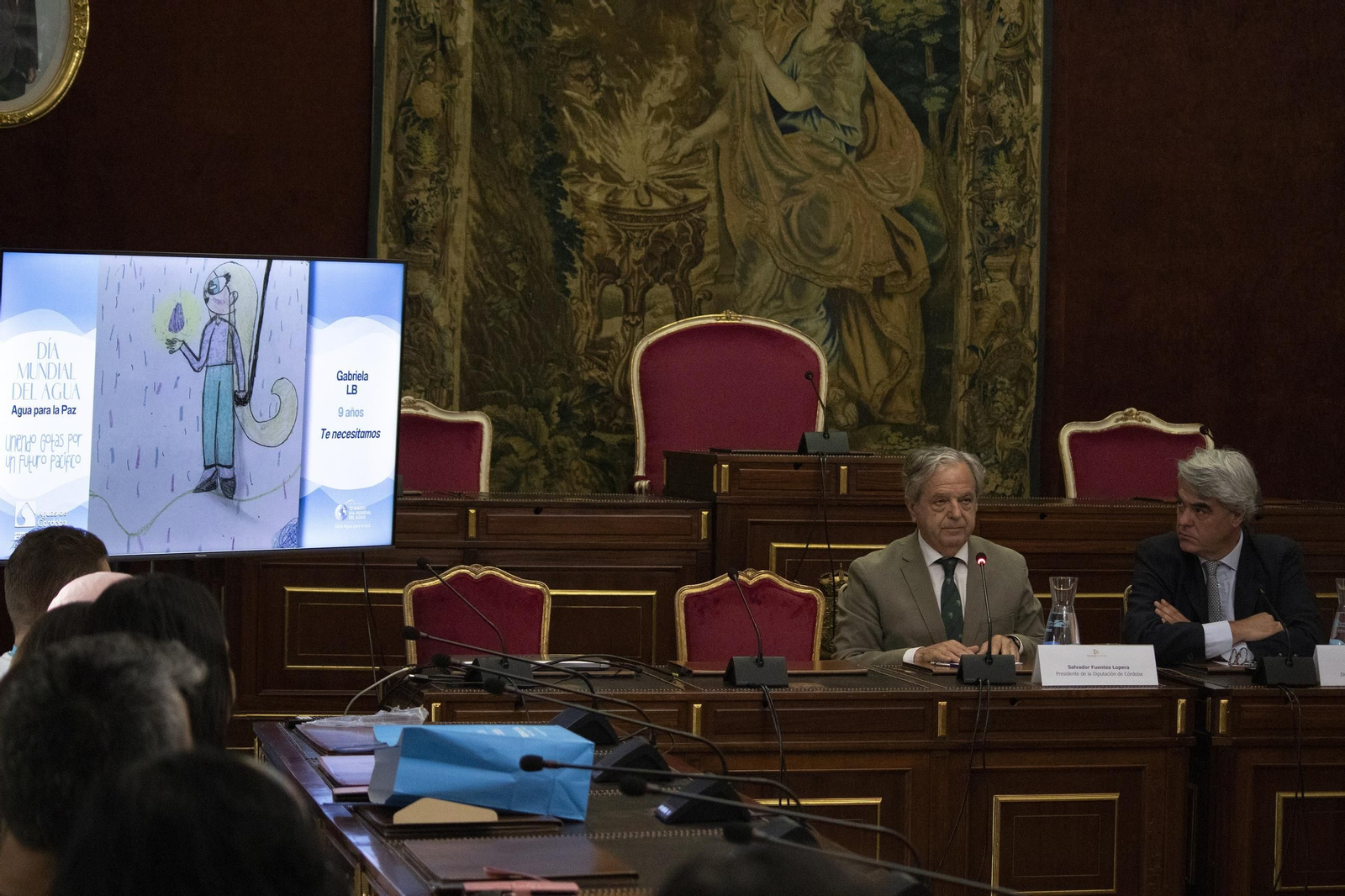 Las mejores imágenes de la entrega de premios del II Certamen de Dibujos en conmemoración del Día Mundial del Agua
