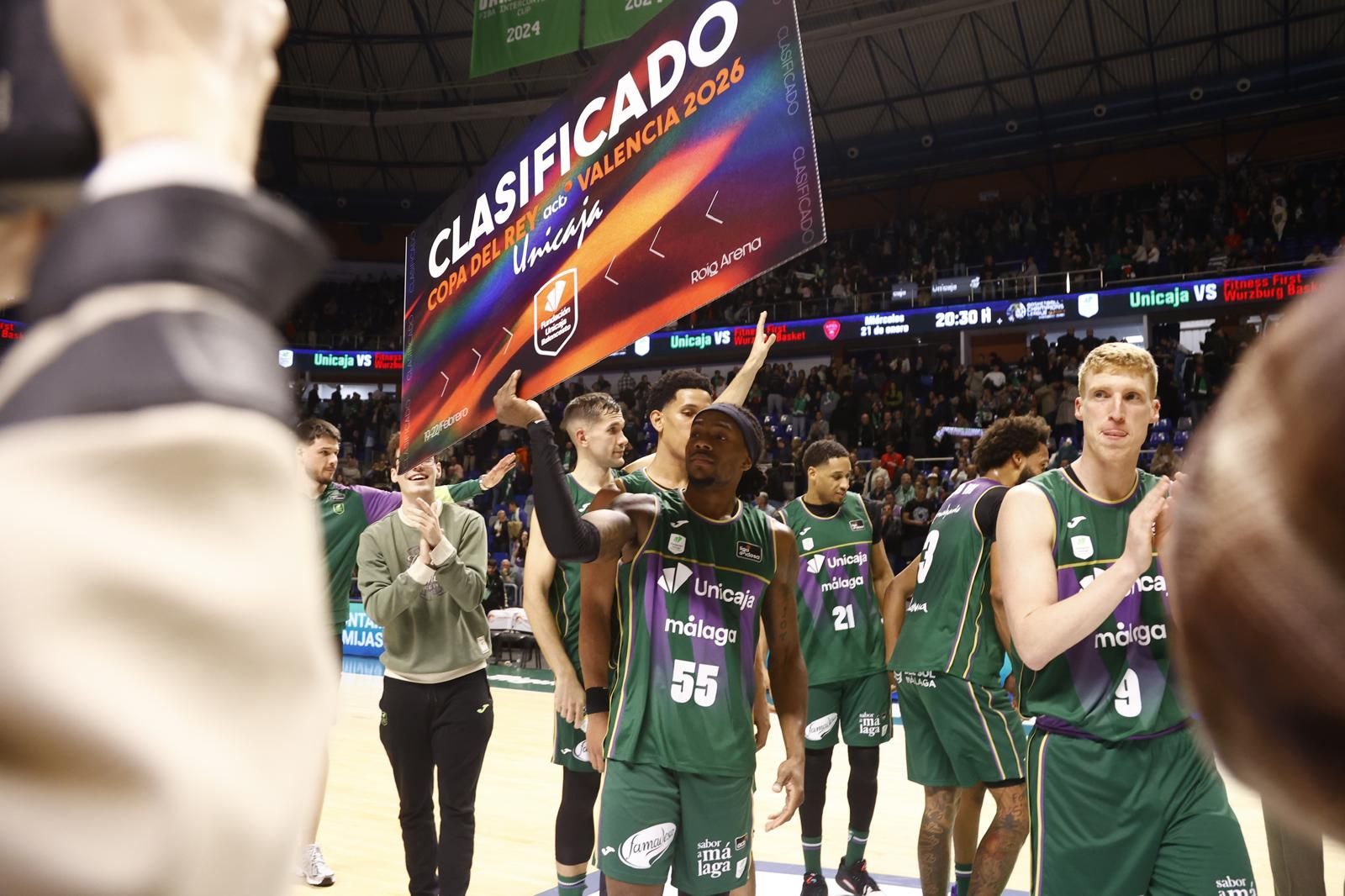 El Unicaja-Covirán Granada, en fotos