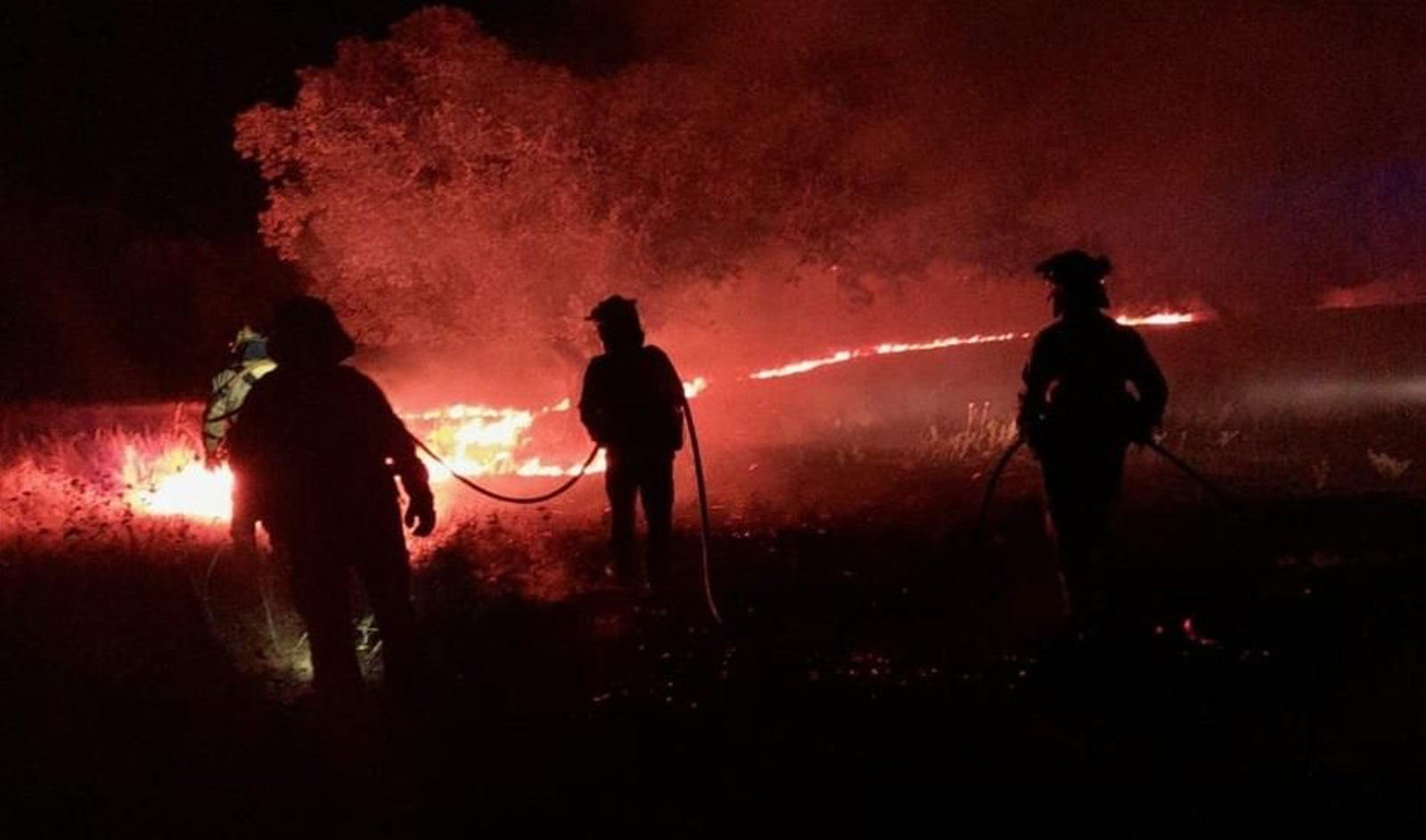Incendio del pasado mes de julio en El Garrobo
