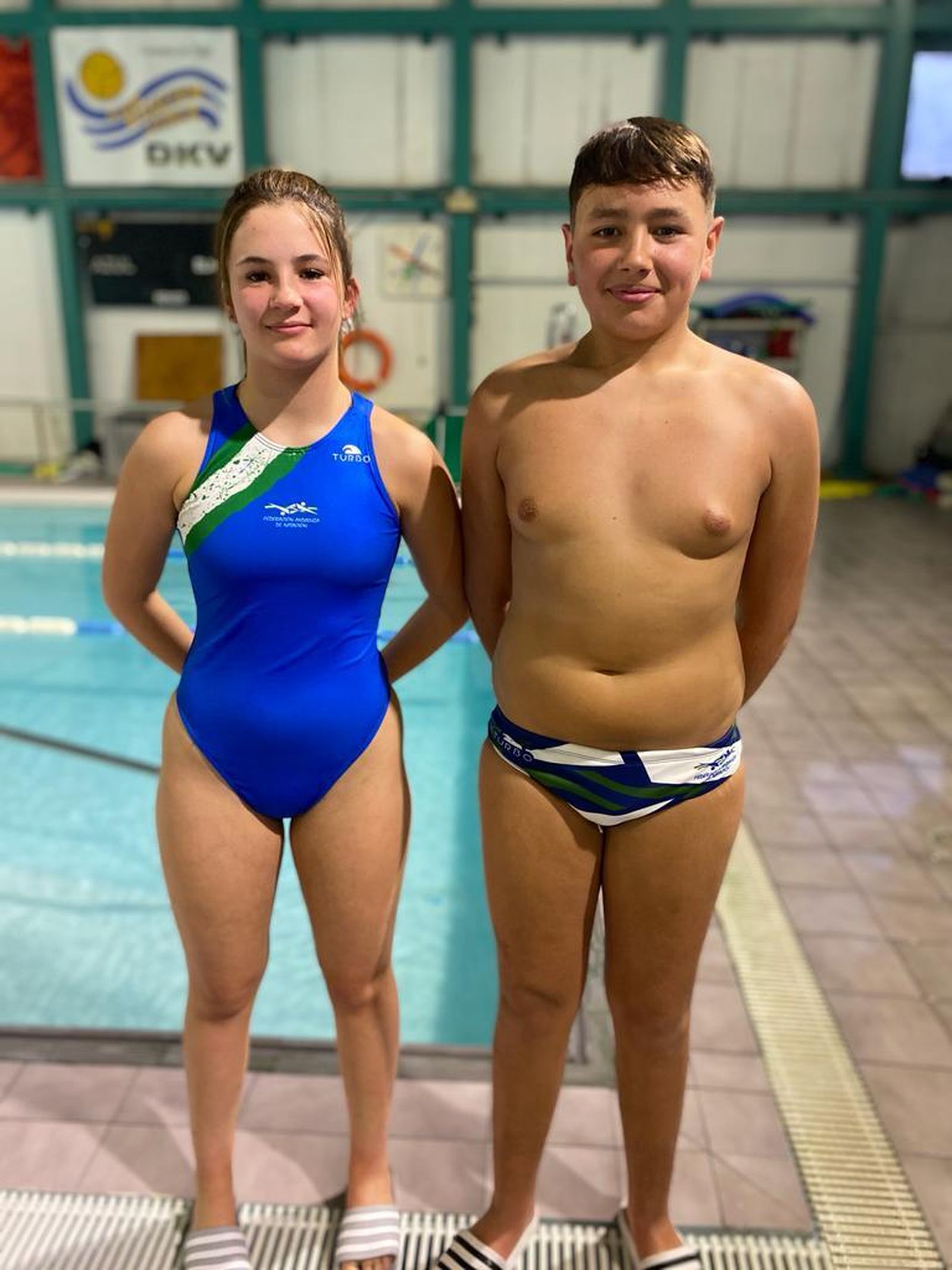 Pepa Martínez y Juan Troncoso.