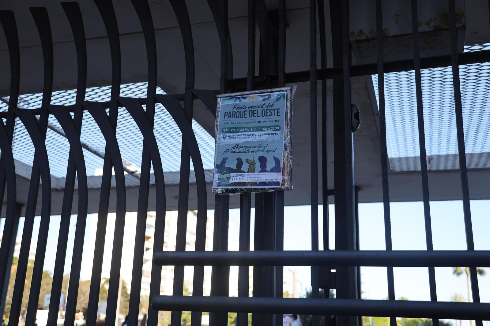Las imágenes de la fiesta en el Parque del Oeste para celebrar su reapertura