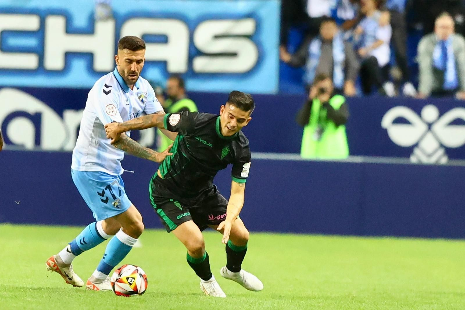 El Málaga CF-Córdoba, en fotos
