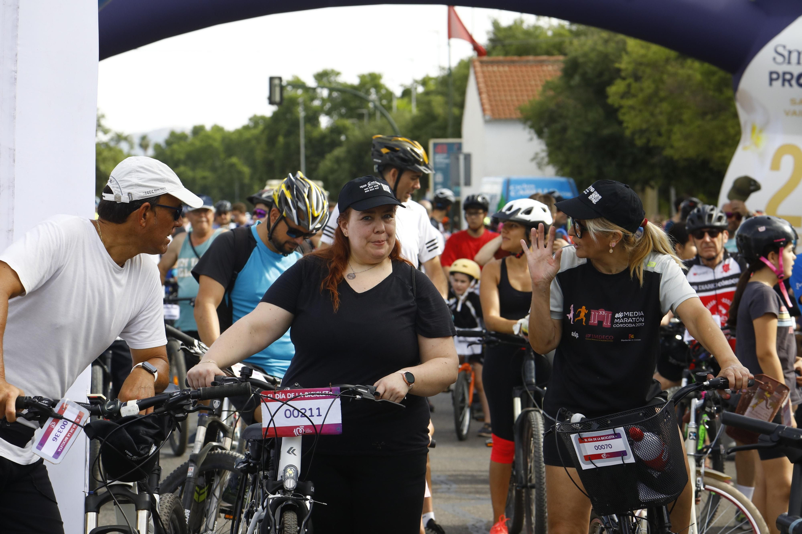 Marcha ciclista del Día de la Bicicleta en Córdoba, en imágenes