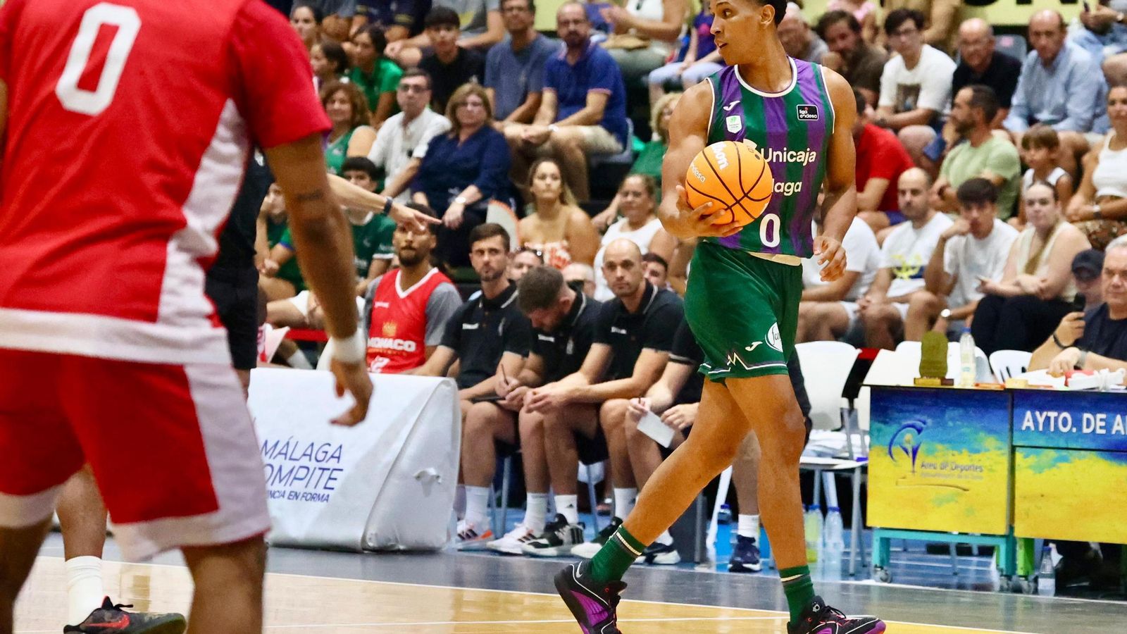 El Unicaja - Mónaco, en fotos