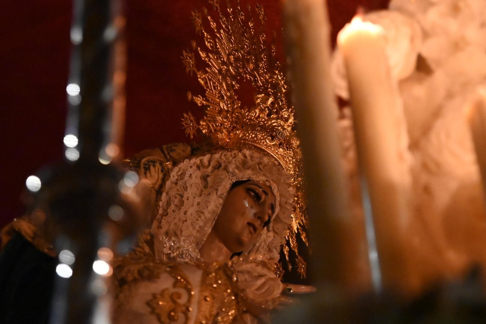 La procesión de la hermandad de la O de Córdoba en este Sábado de Pasión, en imágenes