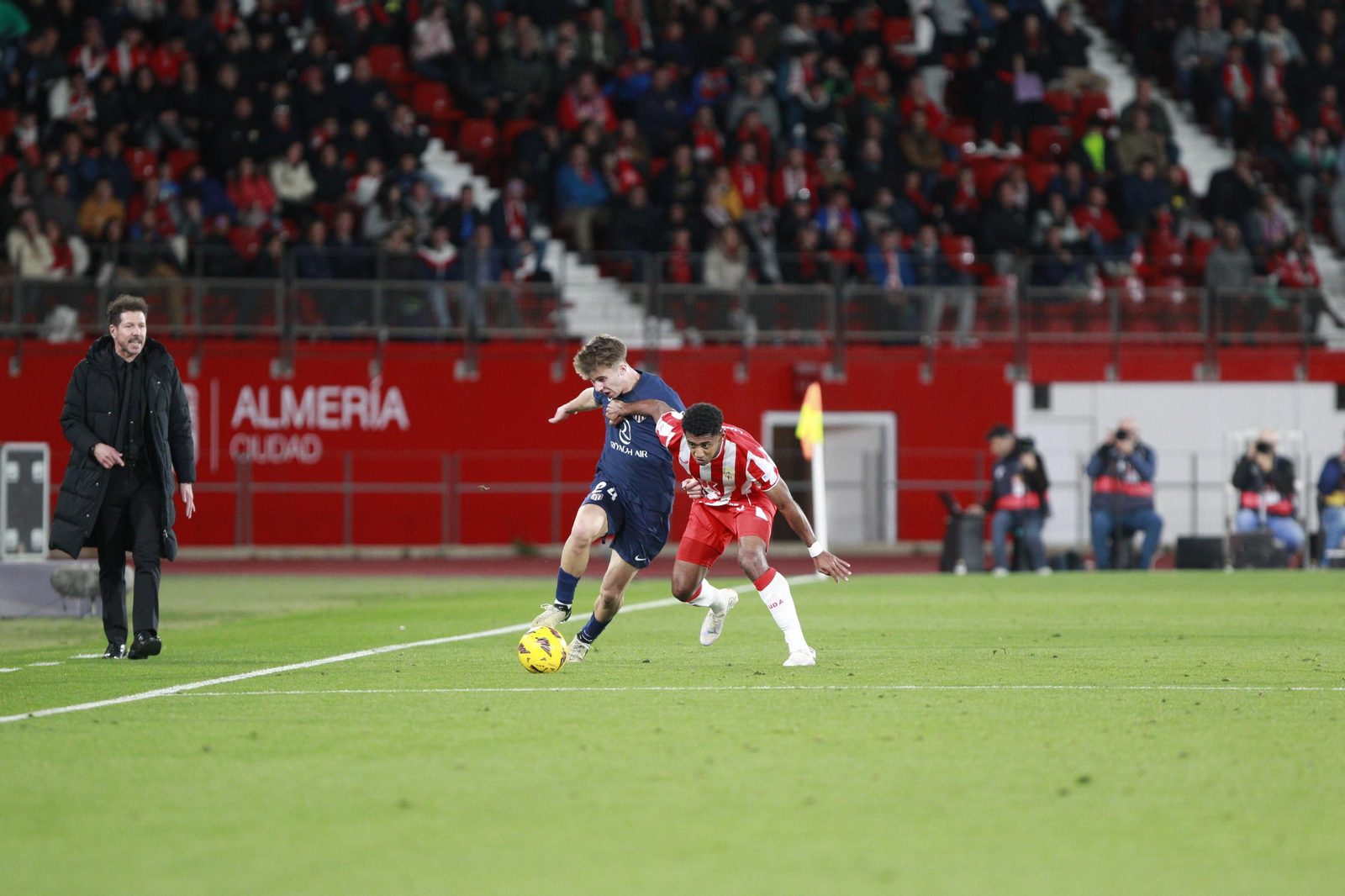 Las mejores imágenes del partido U.D. Almería-Atlético de Madrid