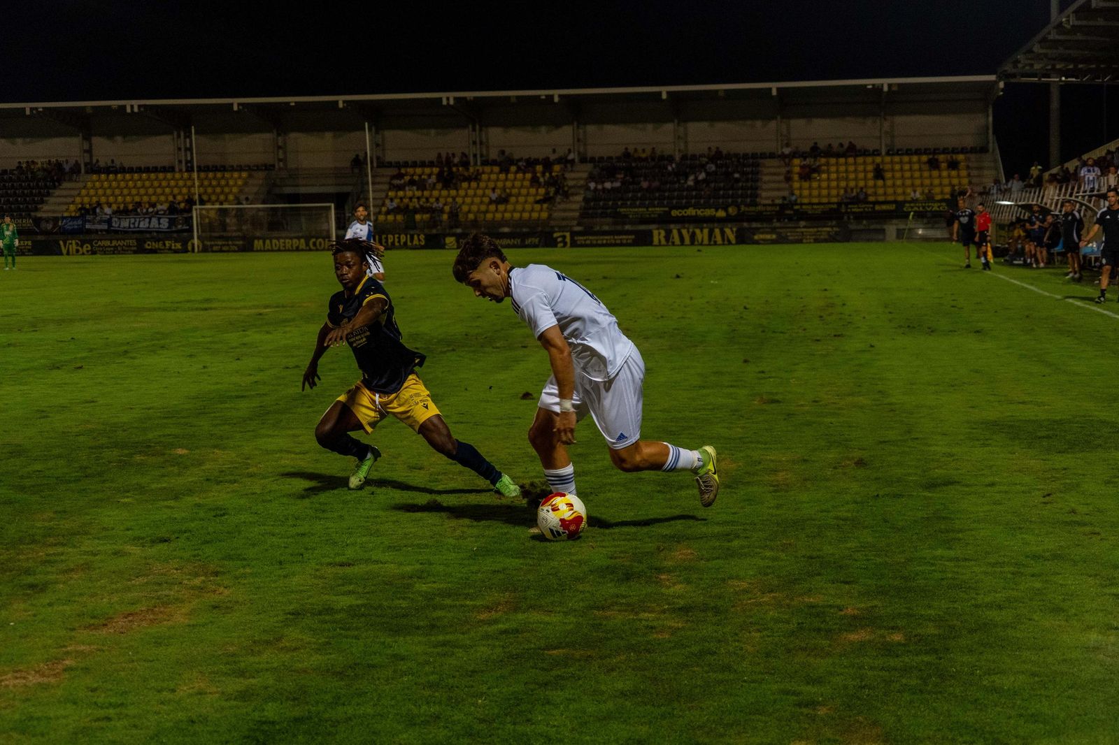 Imágenes del partido AD Merida - Recreativo de Huelva del Trofeo de la Bella