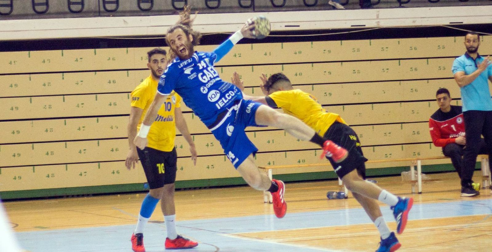 Lance de un partido del GAES en Carranque.