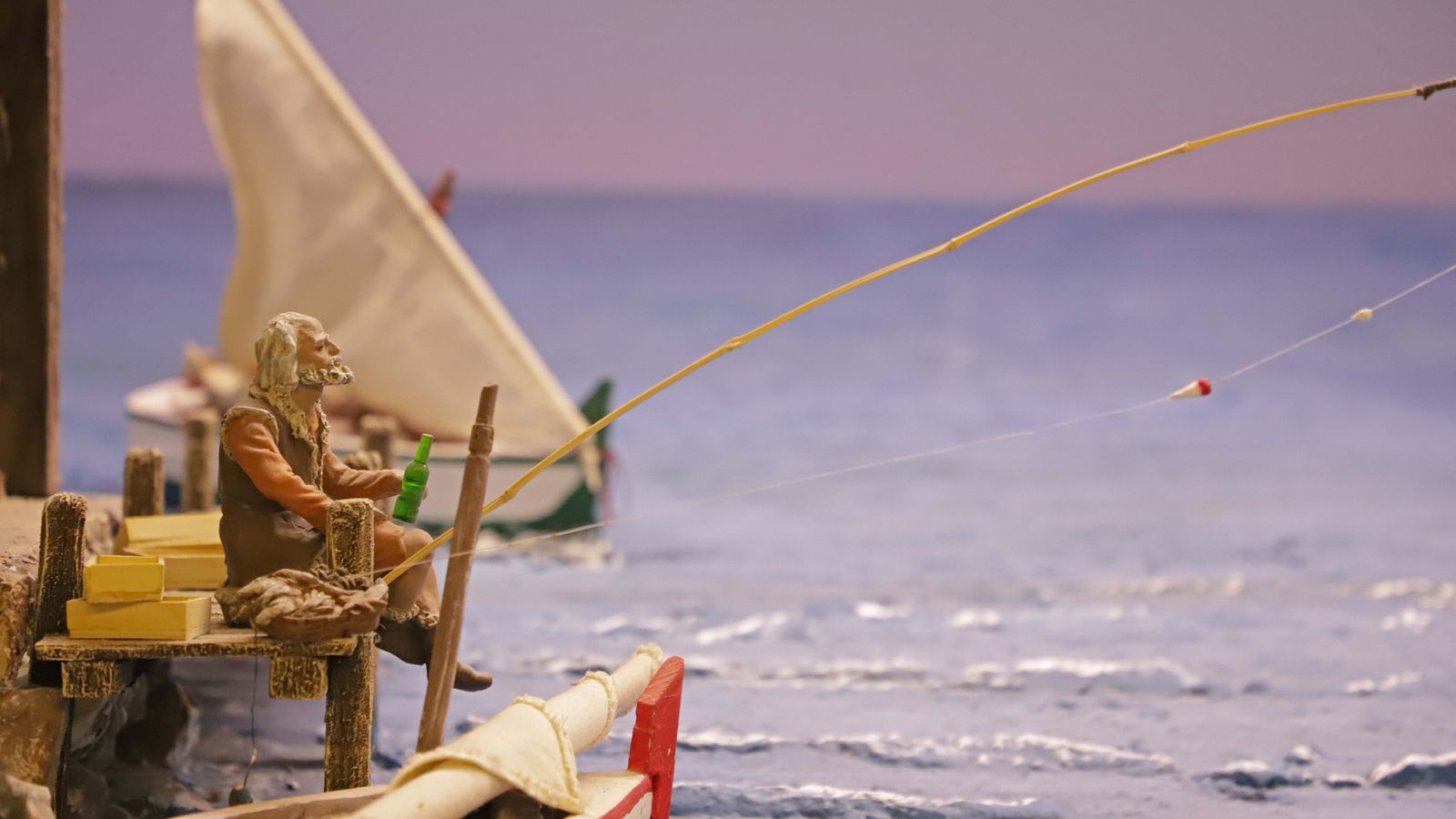 Fotos del Belén del Hotel Garrido en Algeciras