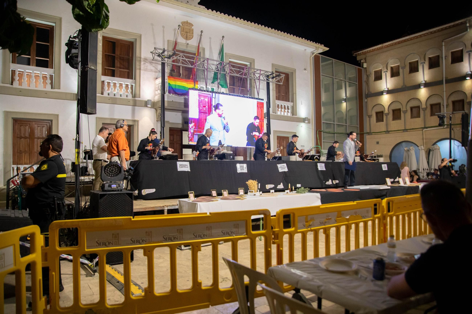 Concurso de cortadores de jamón en Serón, en imágenes