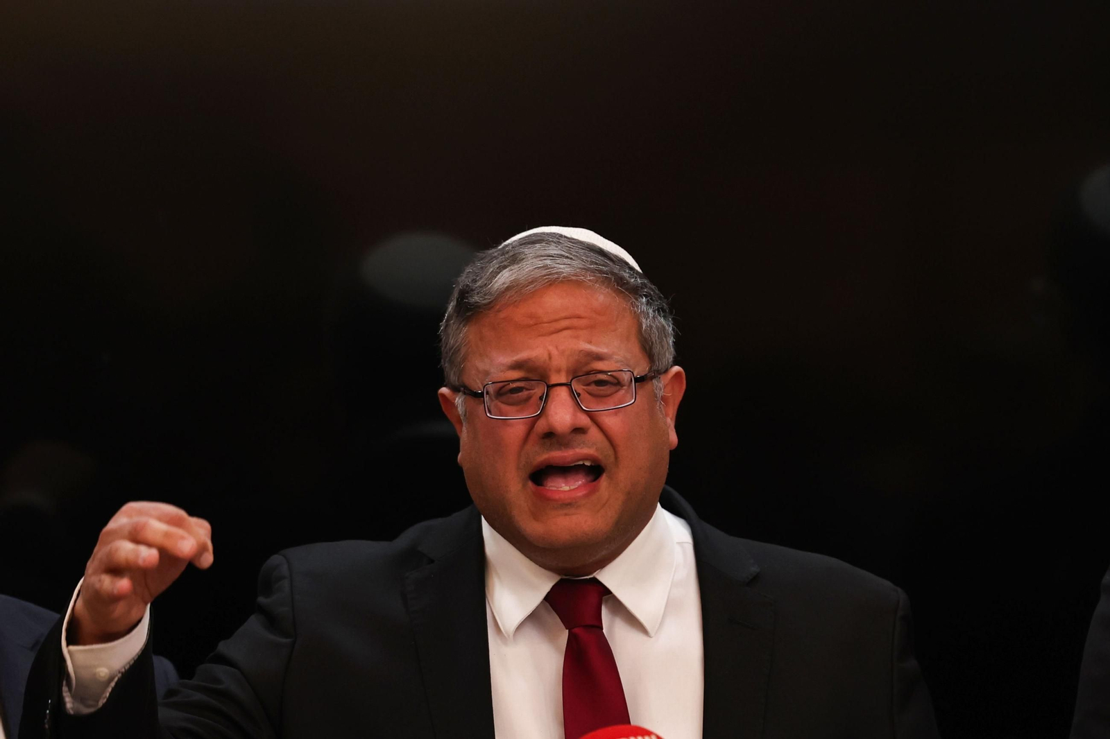 El ministro ultranacionalista de Seguridad Nacional de Israel, el colono Itamar ben Gvir.