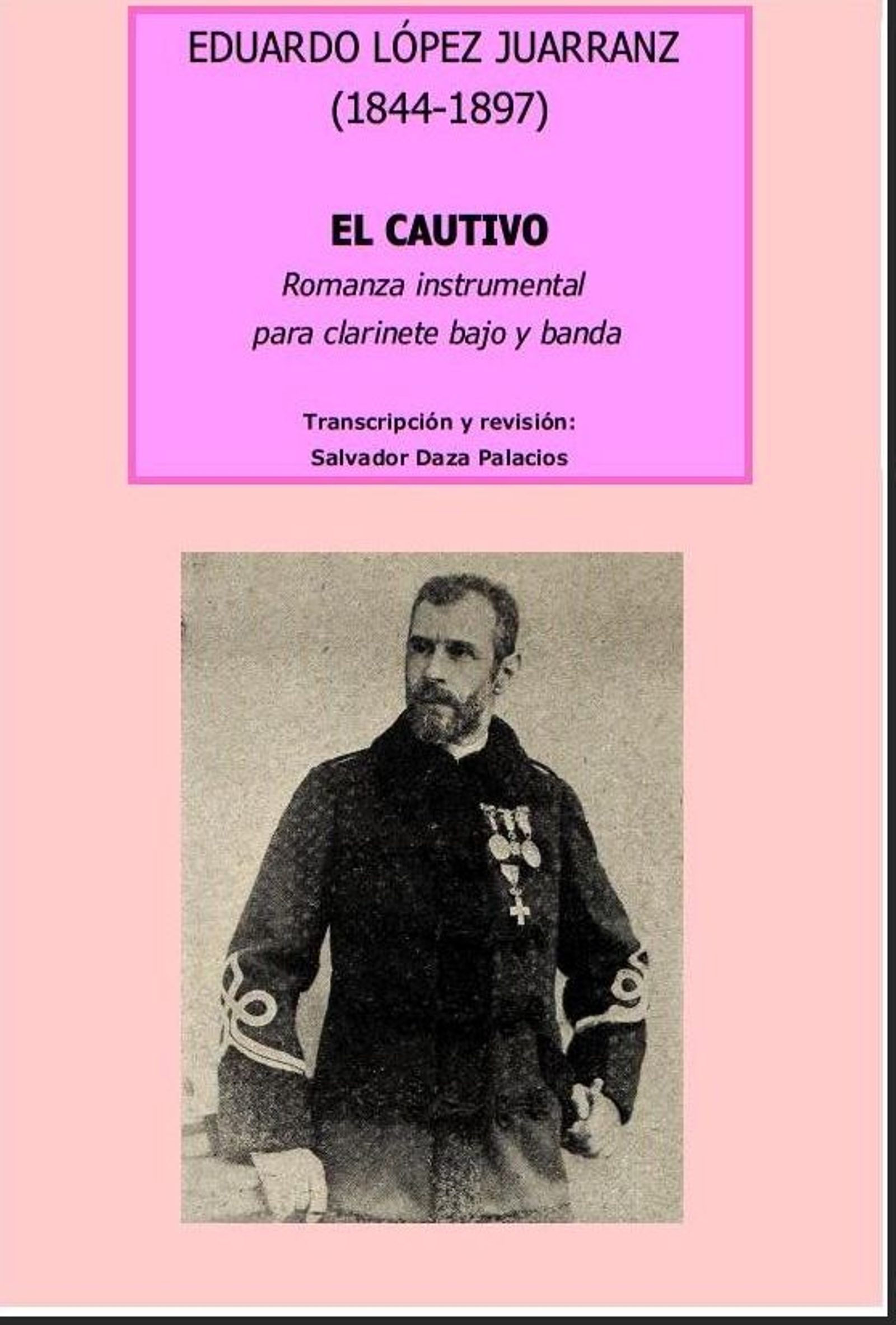 Portada de una de las obras editadas por Daza.