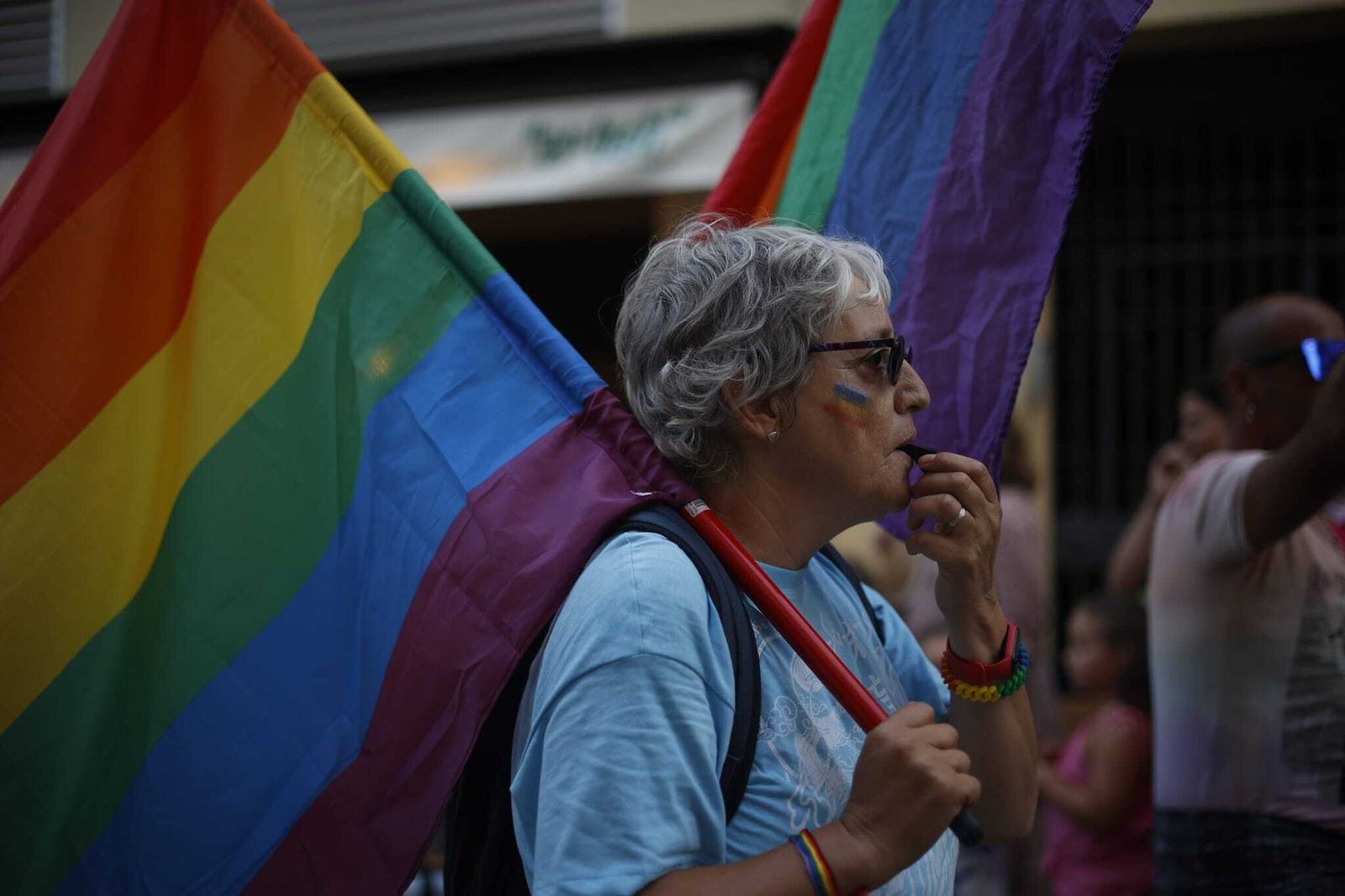 Las imágenes de la marcha reivindicativa del Día del Orgullo LGTBI en El Puerto