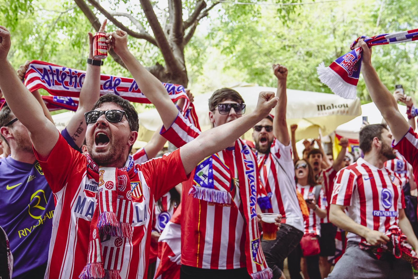 El ambiente en Sevilla por la final de la Copa del Rey, en imágenes