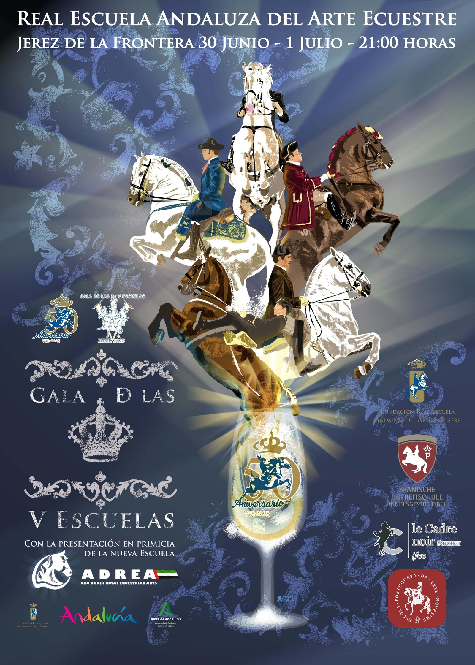 Imagen del cartel anunciador.