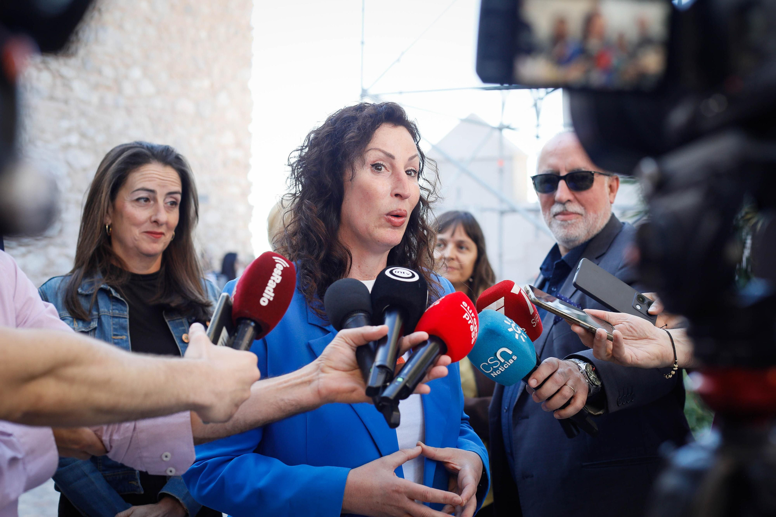 Restauración torre Sur Alcazaba