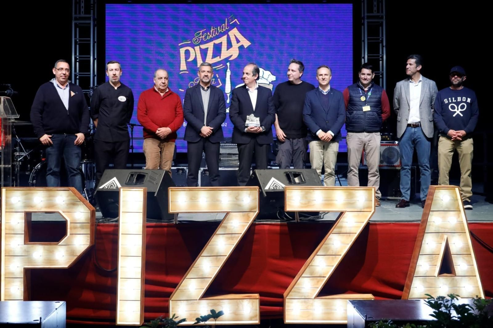 Inauguración del Festival de la Pizza de Rota.