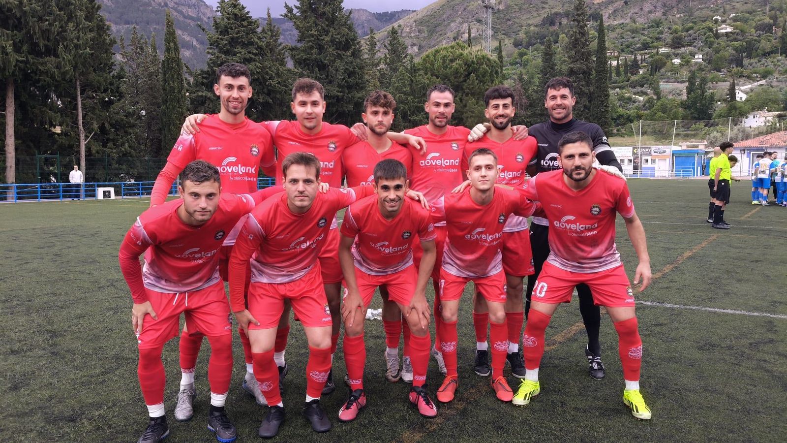 Once inicial del equipo baezano ante la UD Cazorla.