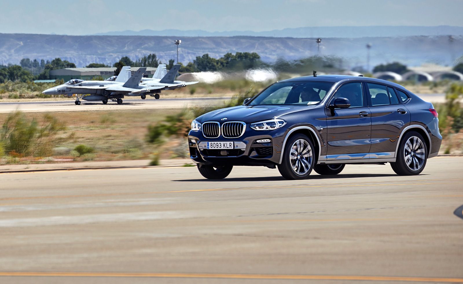 La presentación del X4 se realizó en la base aérea de Zaragoza.