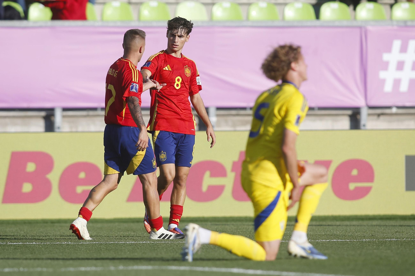 Las mejores fotos del Ucrania-España sub 20