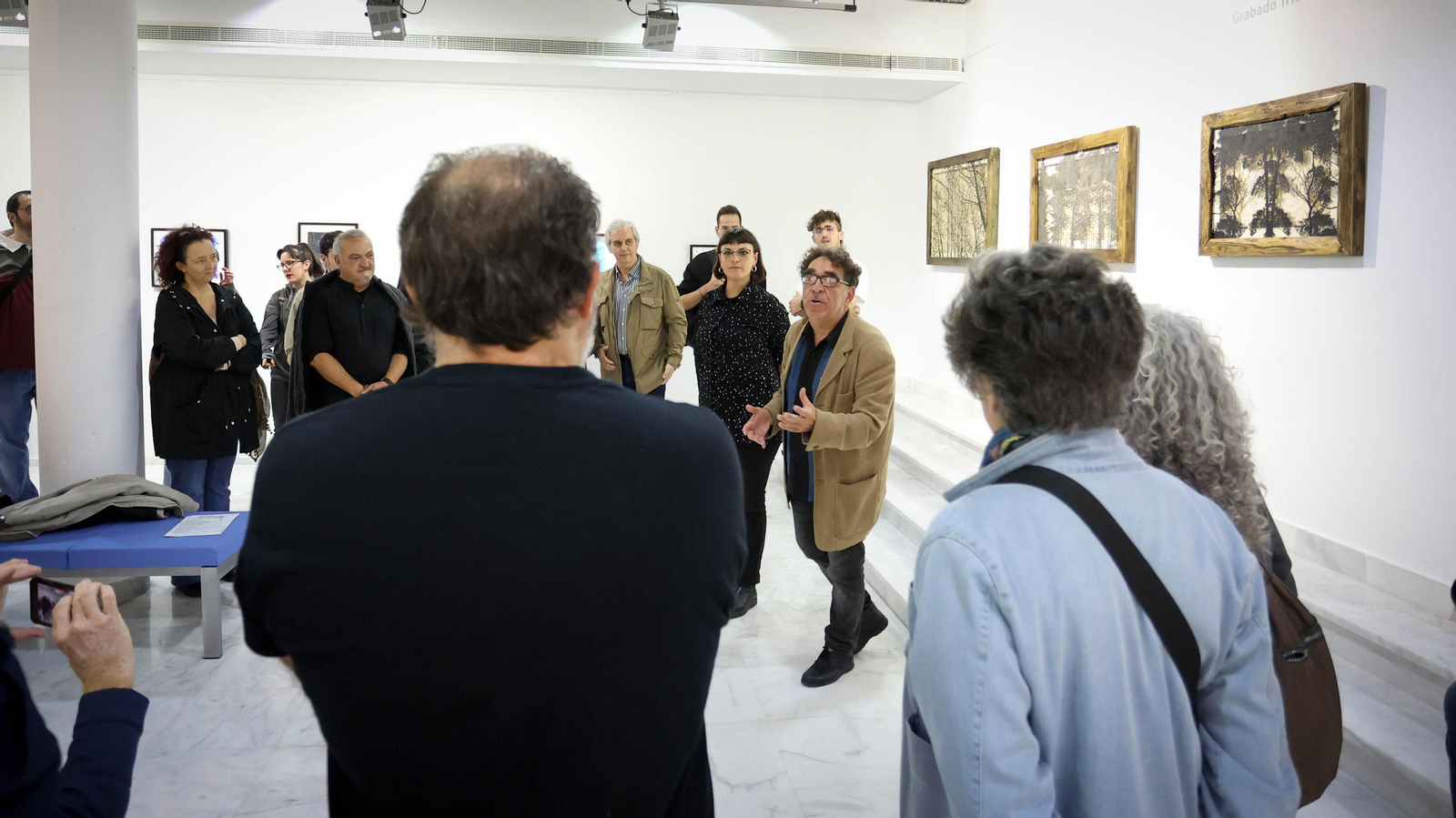 María Puyol expone su obra en el Campus de Jerez