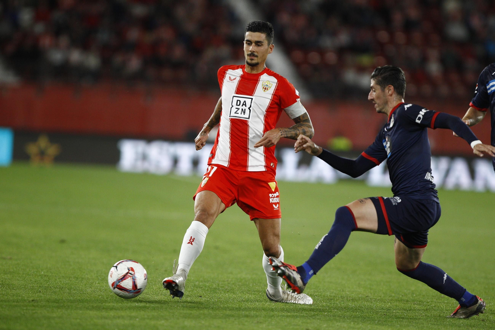 El partido U.D. Almería-Deportivo de La Coruña, en imágenes