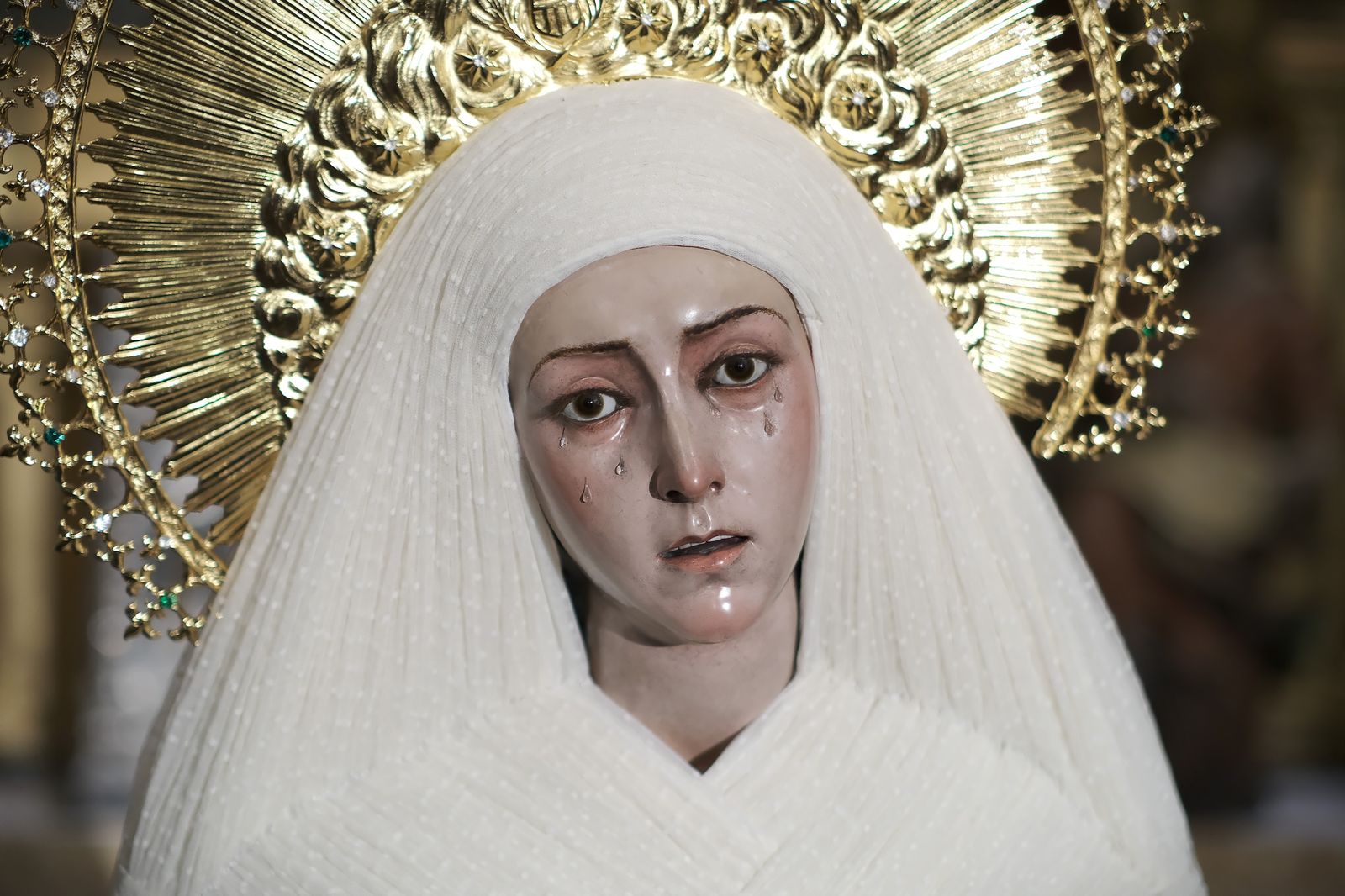 Las imágenes de la veneración a la Virgen de las Aguas del Museo