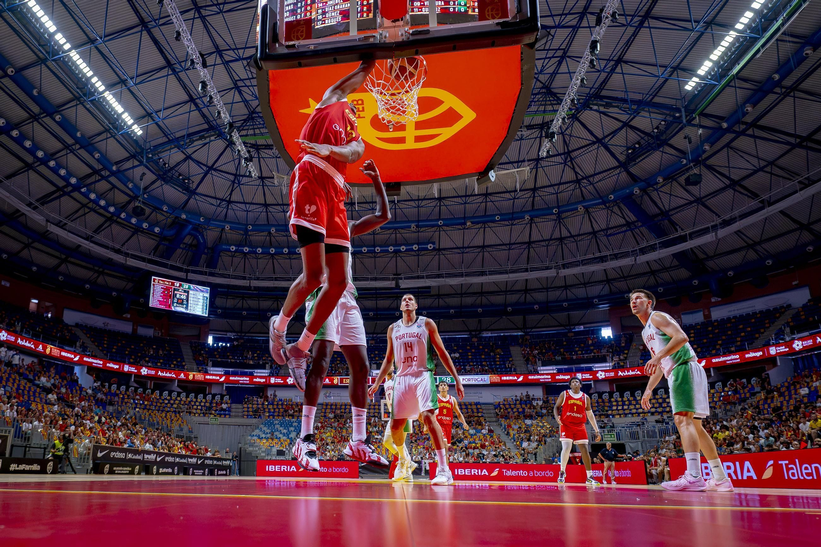 España B - Portugal en Málaga, en fotos