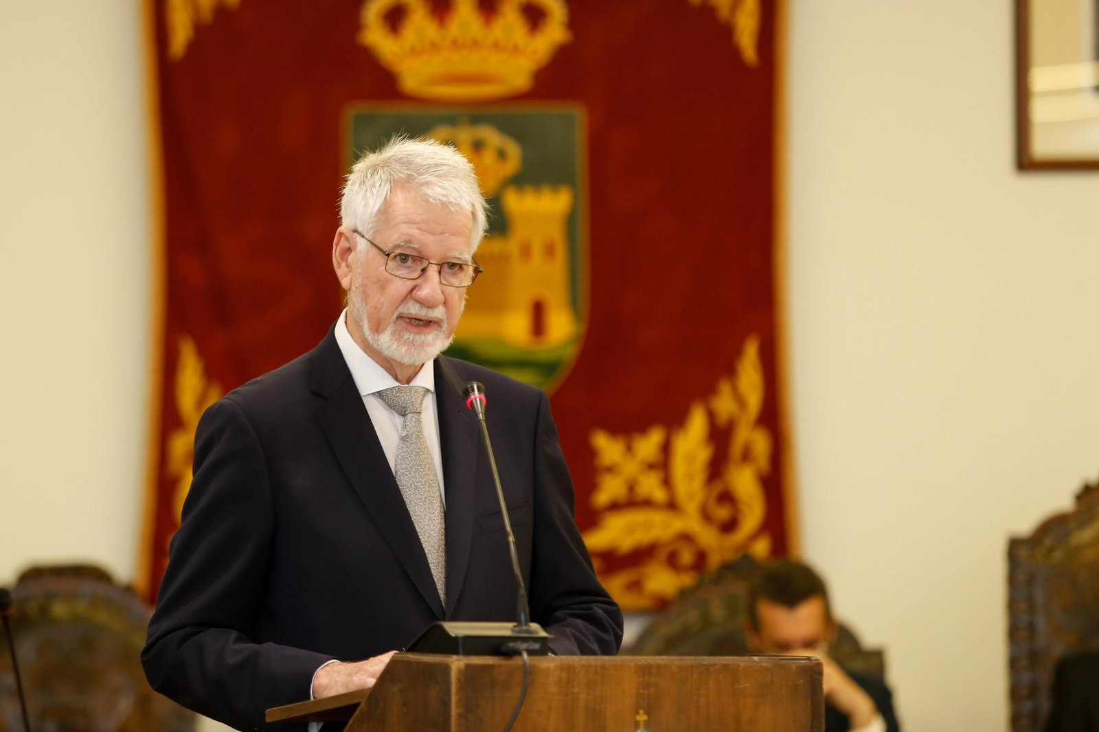 Fotos: Sylvain Marc toma posesión como académico de número en la Real Academia Provincial de Bellas Artes de Cádiz