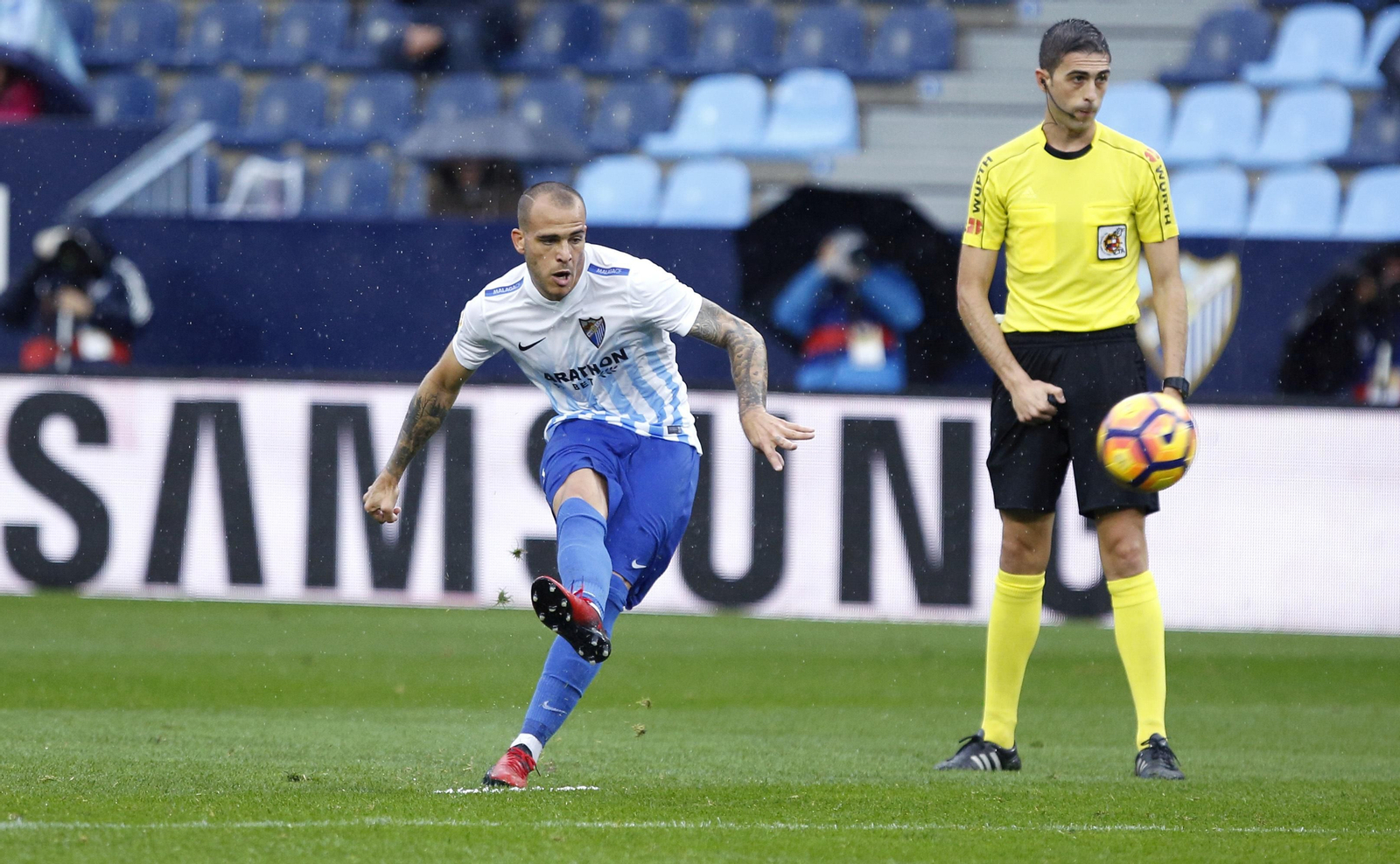 Las imágenes del Málaga C. F. - Deportivo de la Coruña