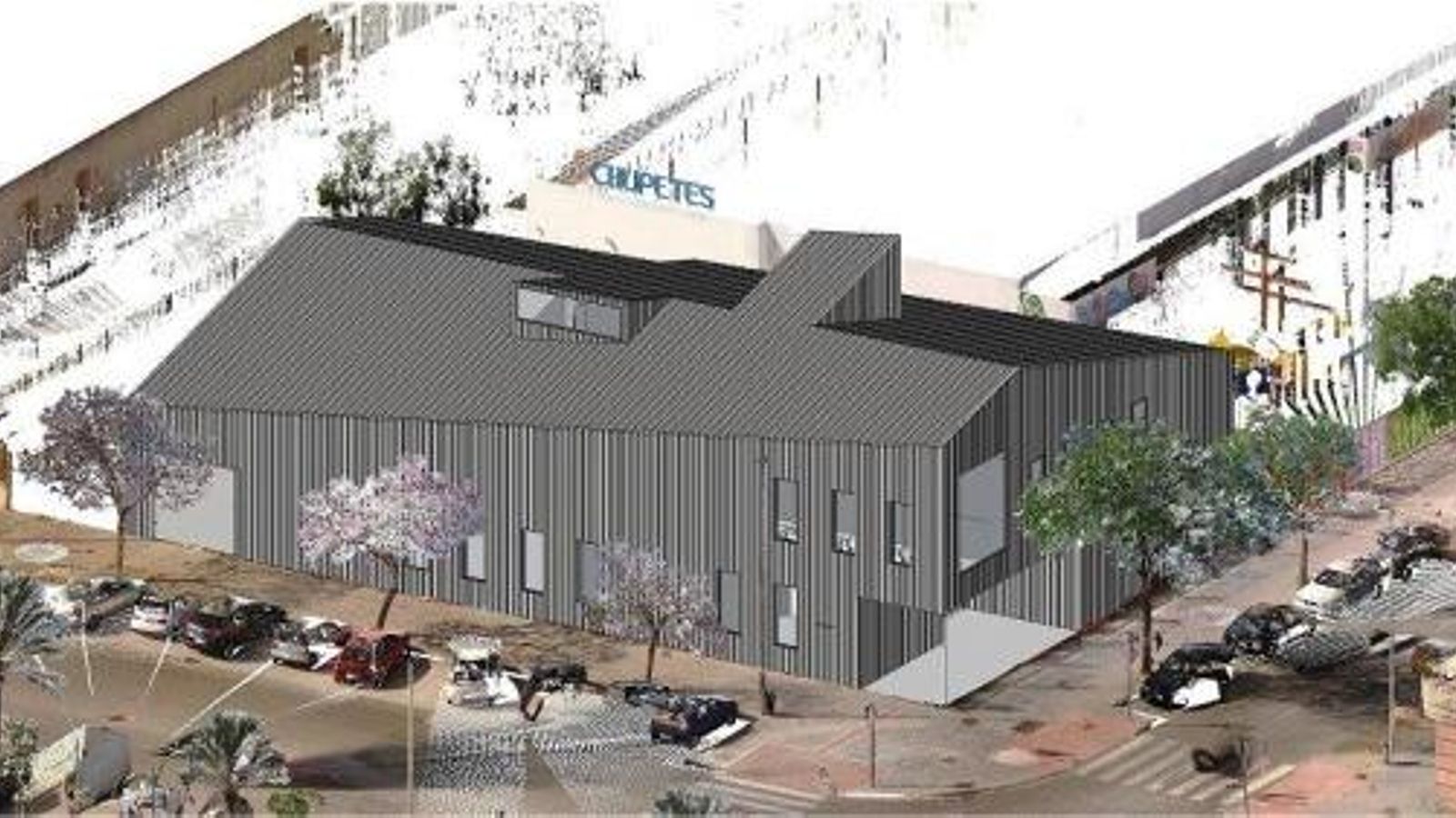 Primera infografía de cómo será el centro ciudadano de Parque Litoral.