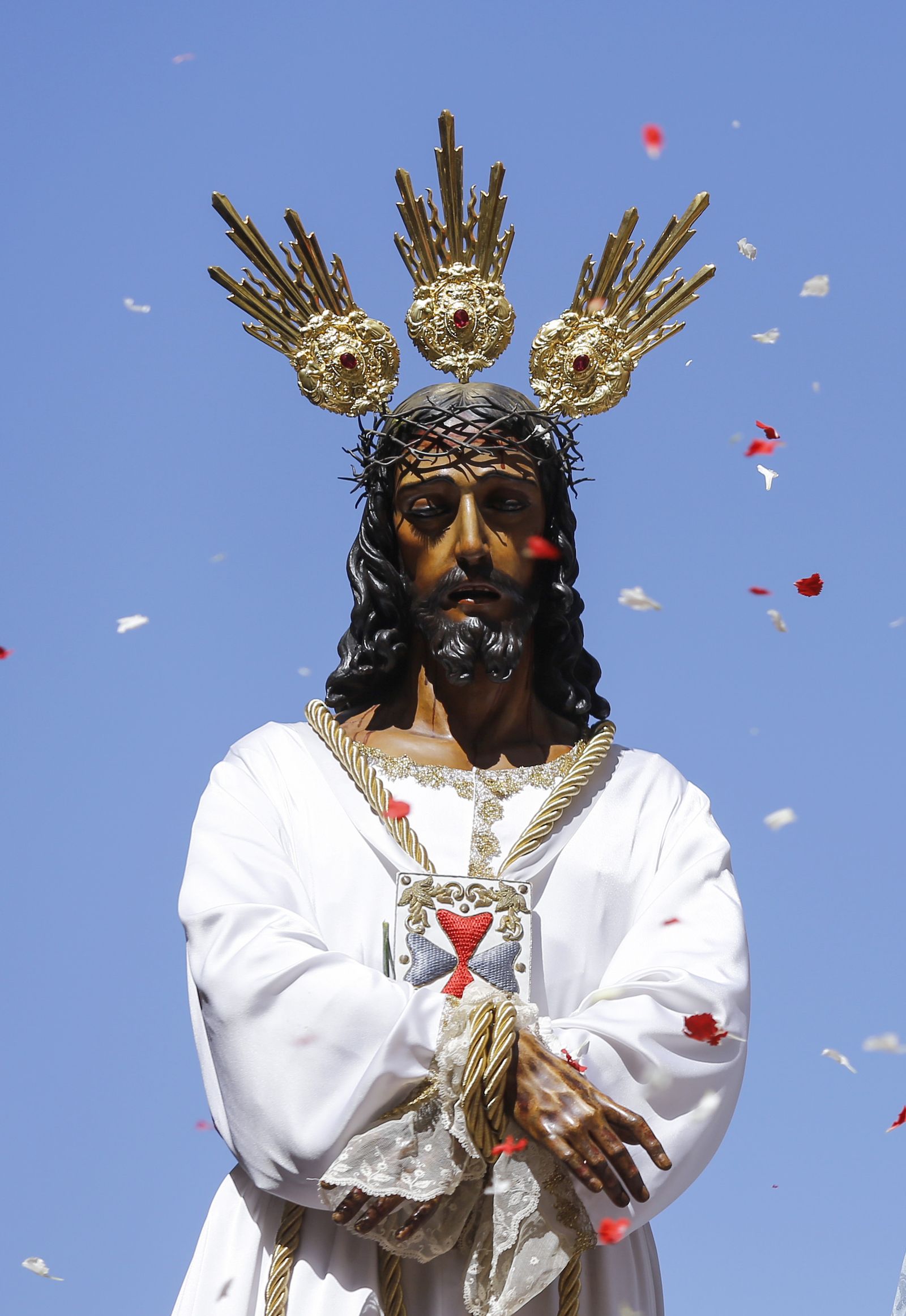 Las fotos del traslado del Cautivo