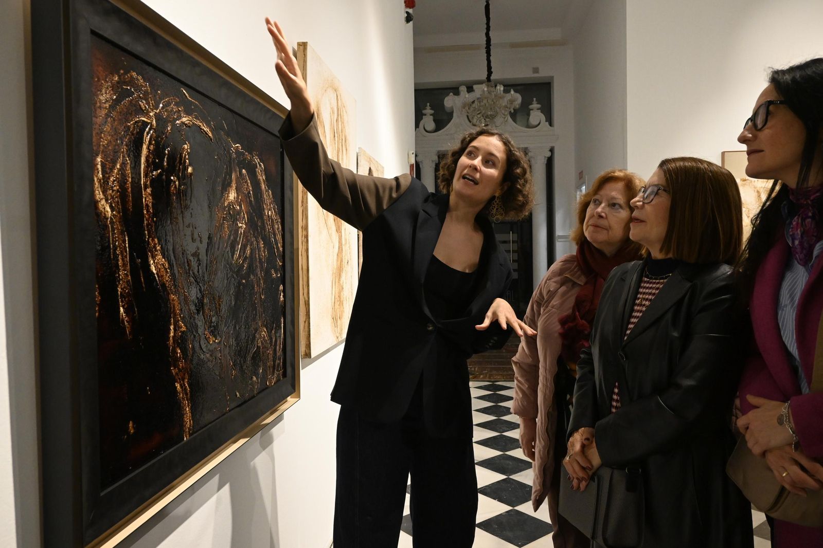 Inauguración de la exposición `Ánima´ de Tiziana Domínguez