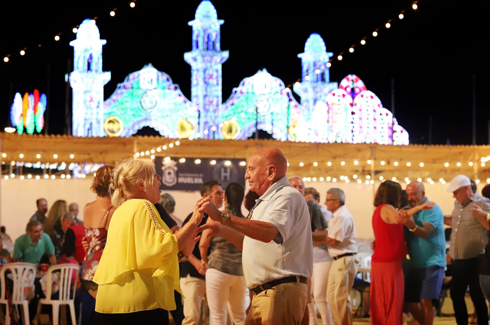 Imágenes de los "Abuelos de las Colombinas 2019" y del ambiente en el recinto