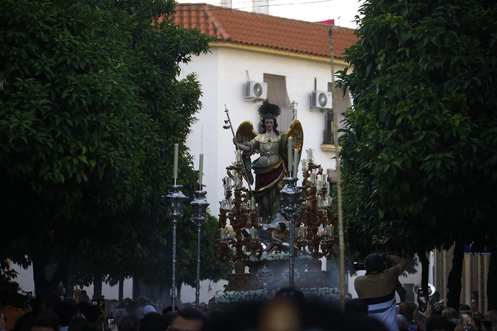 La procesión de San Rafael en Córdoba, en imágenes