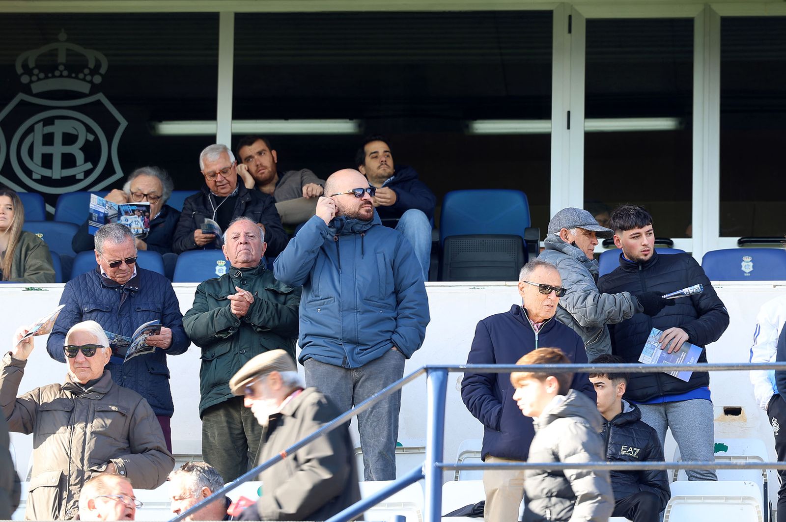 Búscate en las gradas del Nuevo Colombino durante el Recre-Estepona